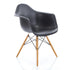Cadeira de Braços em Plástico Eames DAW / Base Ácer